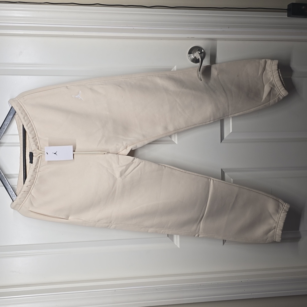 Nike Jordan Cream Sweatpants (minor flaw)
